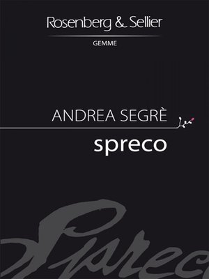 cover image of Spreco